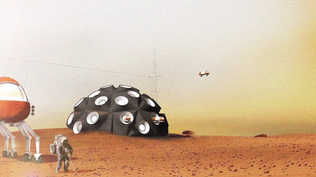 移居火星又近一步 3D打印火星城市原型將呈現_e鍵打印服務公司