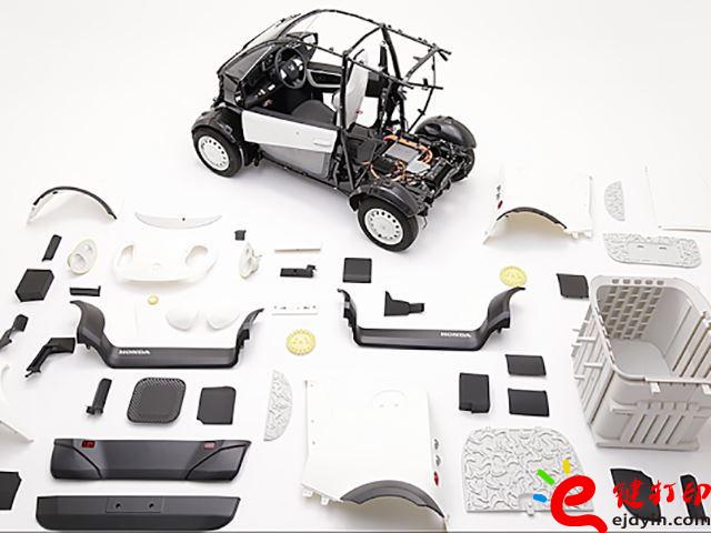 3d打印汽車應(yīng)用案例 本田創(chuàng)新3D打印電動(dòng)車與商用鎂電池